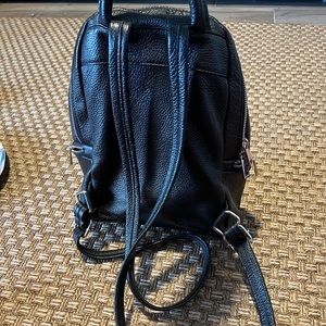 All leather medium size backpack!